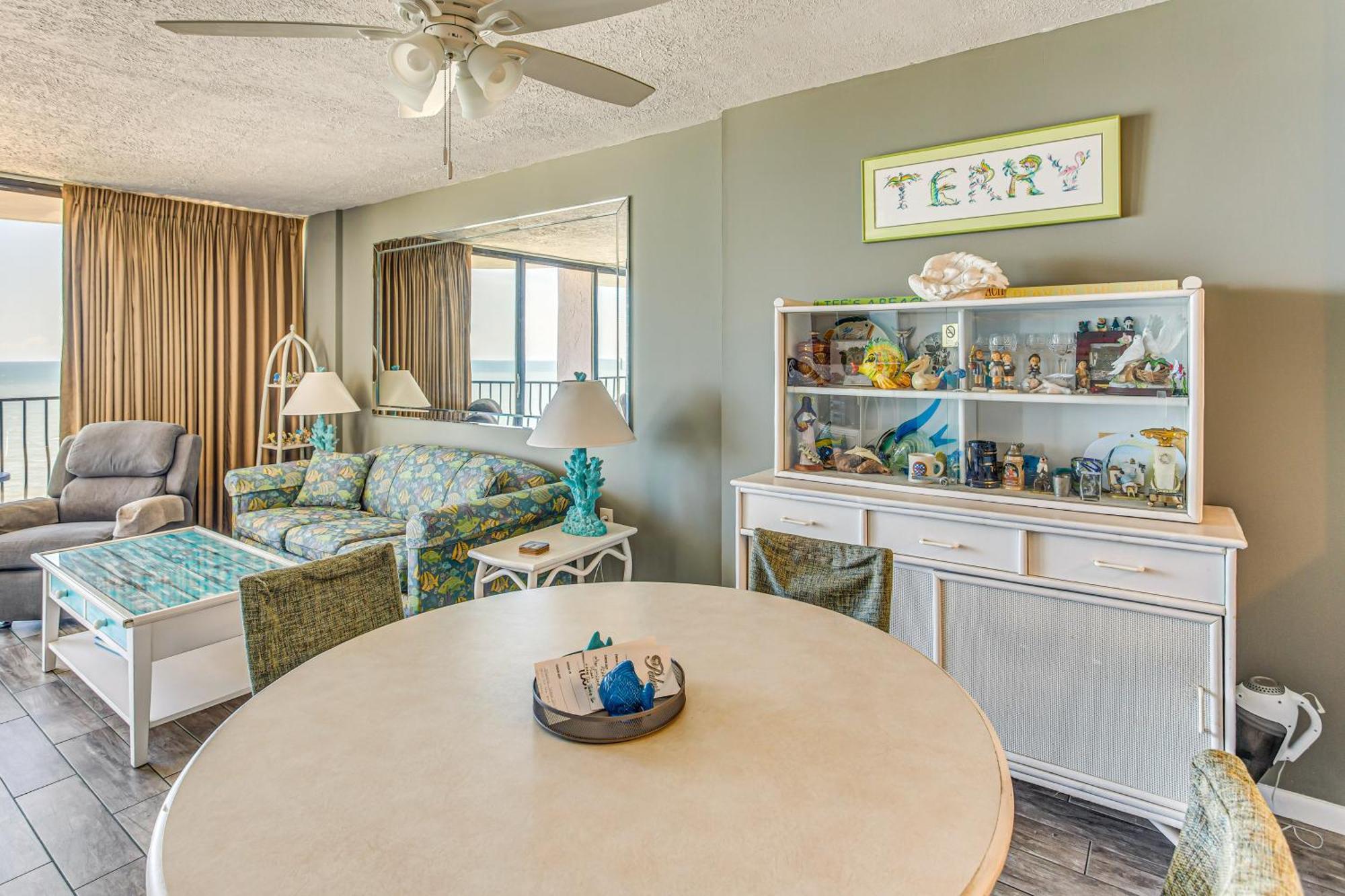 Myrtle Beach Oceanfront Condo With Covered Balcony! ภายนอก รูปภาพ