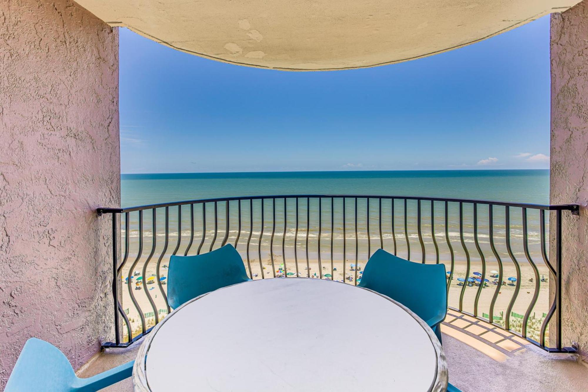Myrtle Beach Oceanfront Condo With Covered Balcony! ภายนอก รูปภาพ