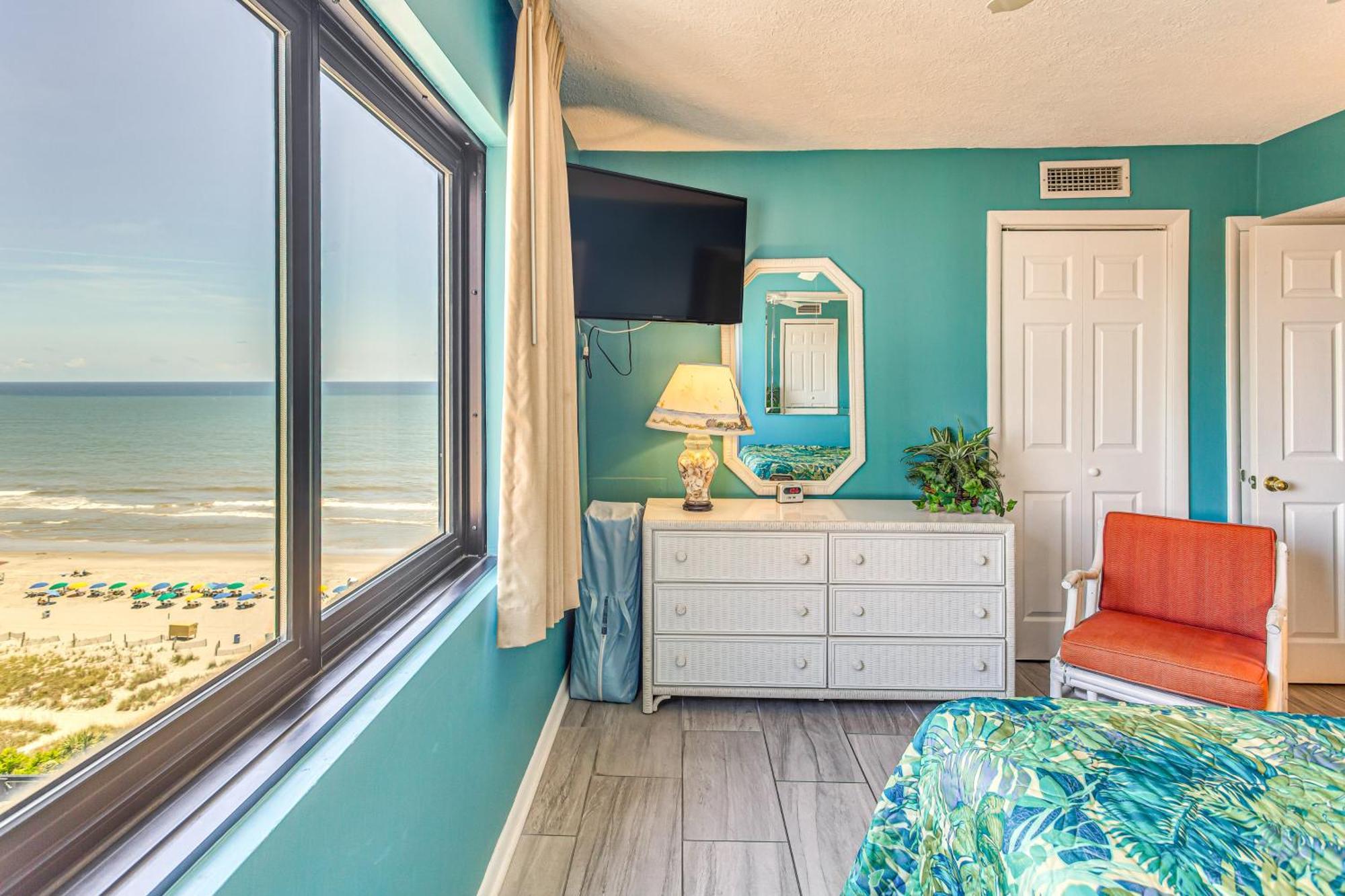 Myrtle Beach Oceanfront Condo With Covered Balcony! ภายนอก รูปภาพ