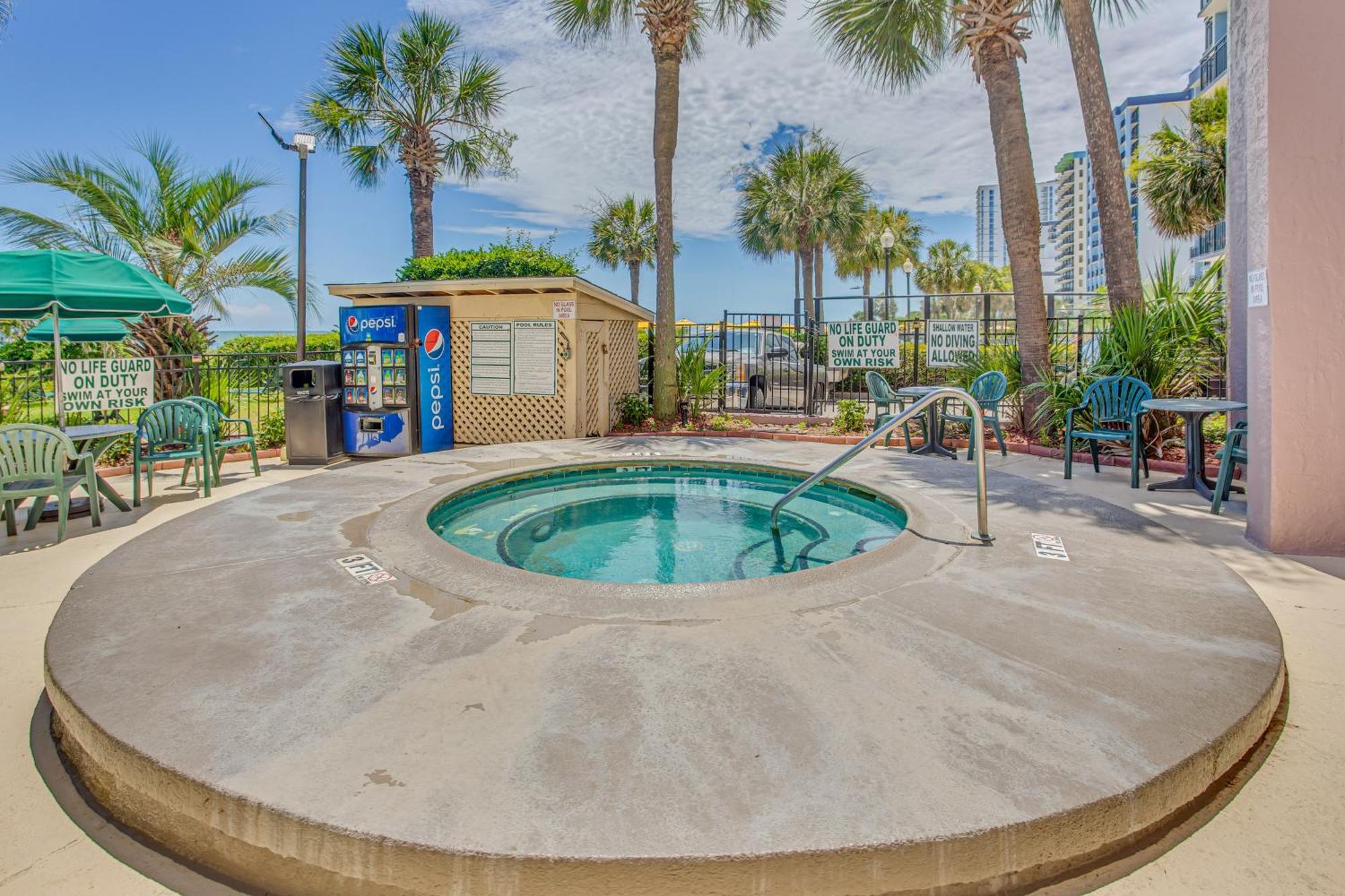 Myrtle Beach Oceanfront Condo With Covered Balcony! ภายนอก รูปภาพ