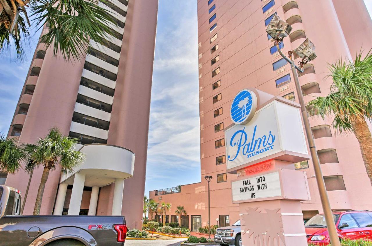 Myrtle Beach Oceanfront Condo With Covered Balcony! ภายนอก รูปภาพ